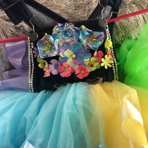 Size 12-18 Month dress. Shoe size 4 unicorn theme